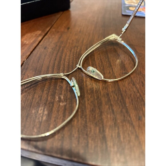 New Authentic Prada VPR 62U EYEGLASSES C. YEE-101 Shiny Gold with Black 53-17mm - Picture 12 of 12